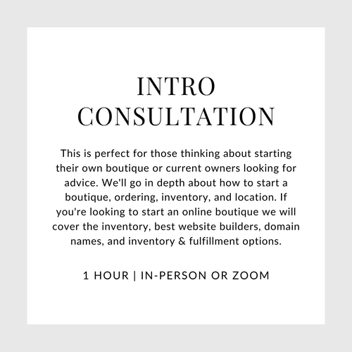 Intro Consultation
