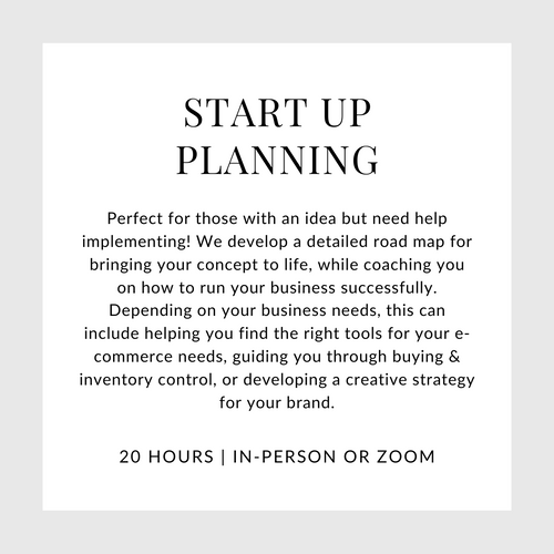 Start Up Planning